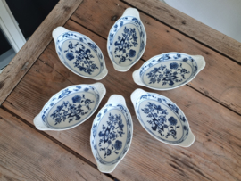 Blue Danube set van 6x Serveerschuitje