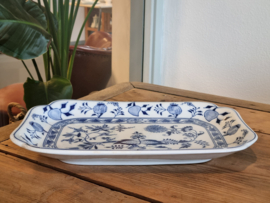Zwiebelmuster Regout rechthoekige serveerschaal 38 cm