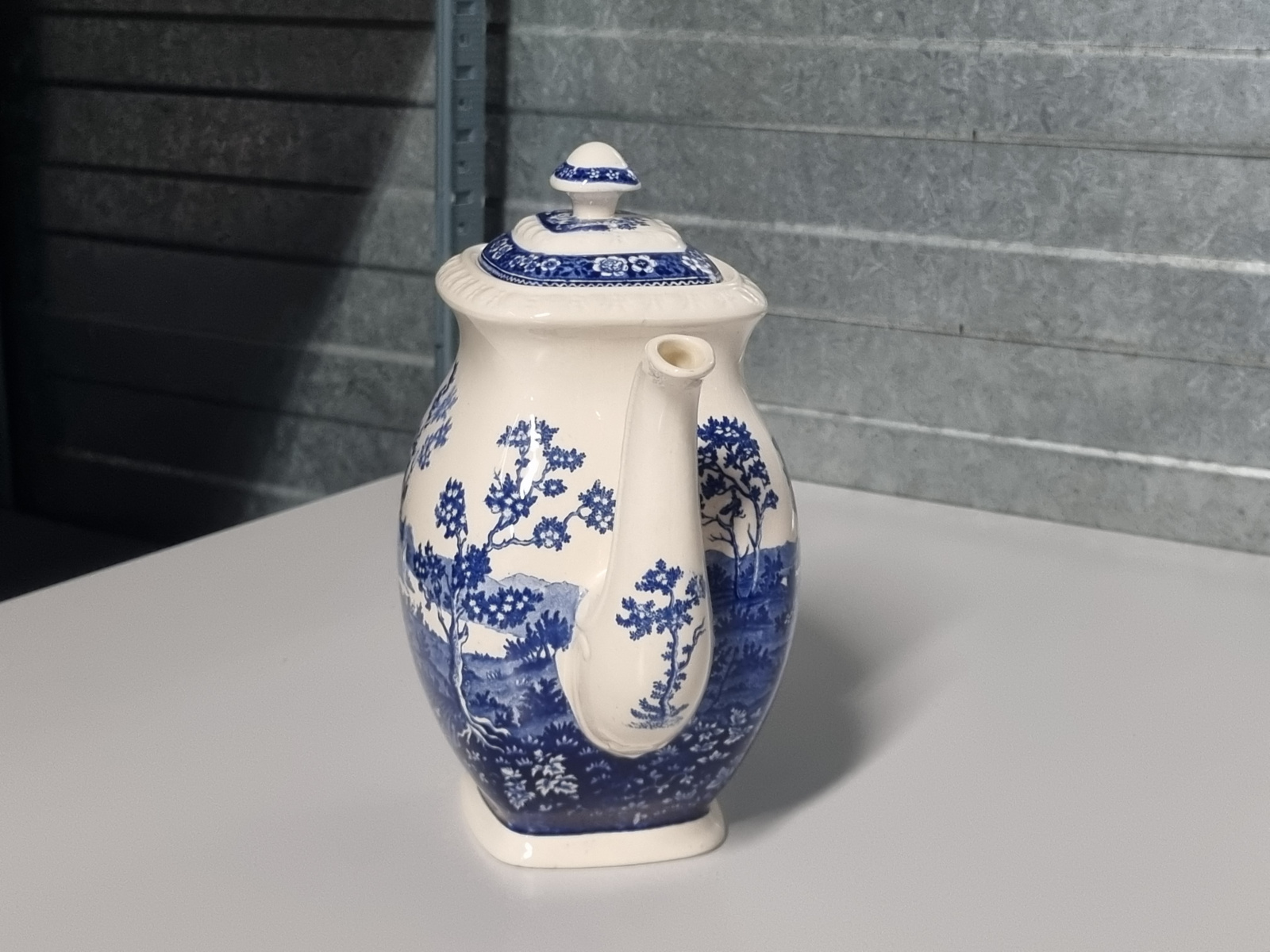 Villeroy en Boch Rusticana blauw Koffiepot Theepot 1,5 liter