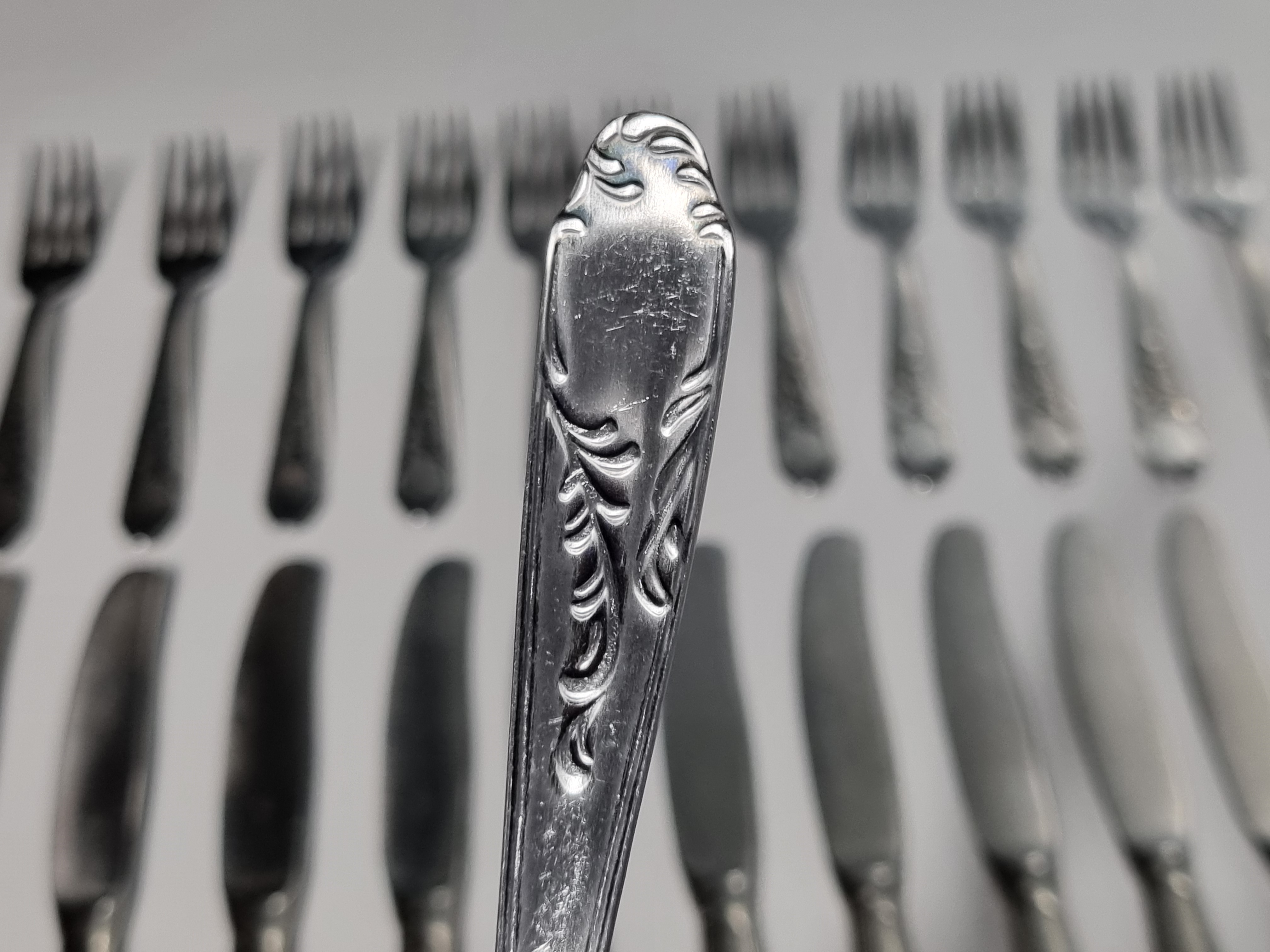 Bestekset Gallo Inox 12 personen 24 delen