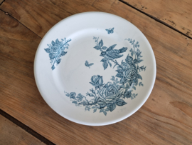 Nimy Belgium met Vogel Plat Dinerbord 22,5 cm