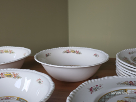 Engels gekleurd Adams Jeddo eetservies 14 personen