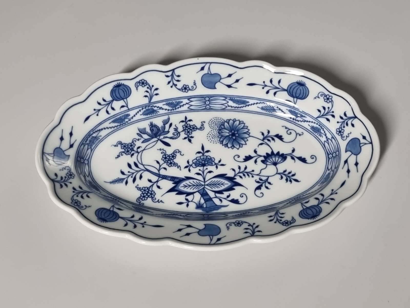 Zwiebelmuster Hutschenreuther middelgrote Serveerschaal 30 cm