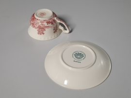 Villeroy en Boch Rusticana rood Thee Kop en schotel