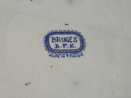 Bruges BFK Belgium blauw Paraplubak (plek standring)