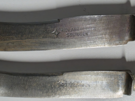 Zwiebelmuster onbekend merk set 2x Mes (2)