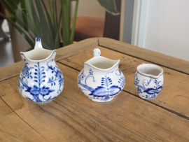 Zwiebelmuster onbekend merk Set 3x kannetje