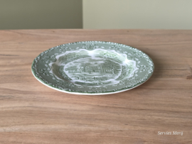 Engels groen Grindley Country Inns ontbijtbord 20 cm