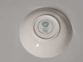 Villeroy en Boch Fasan groen Serveerschaaltje rond 12,5 cm