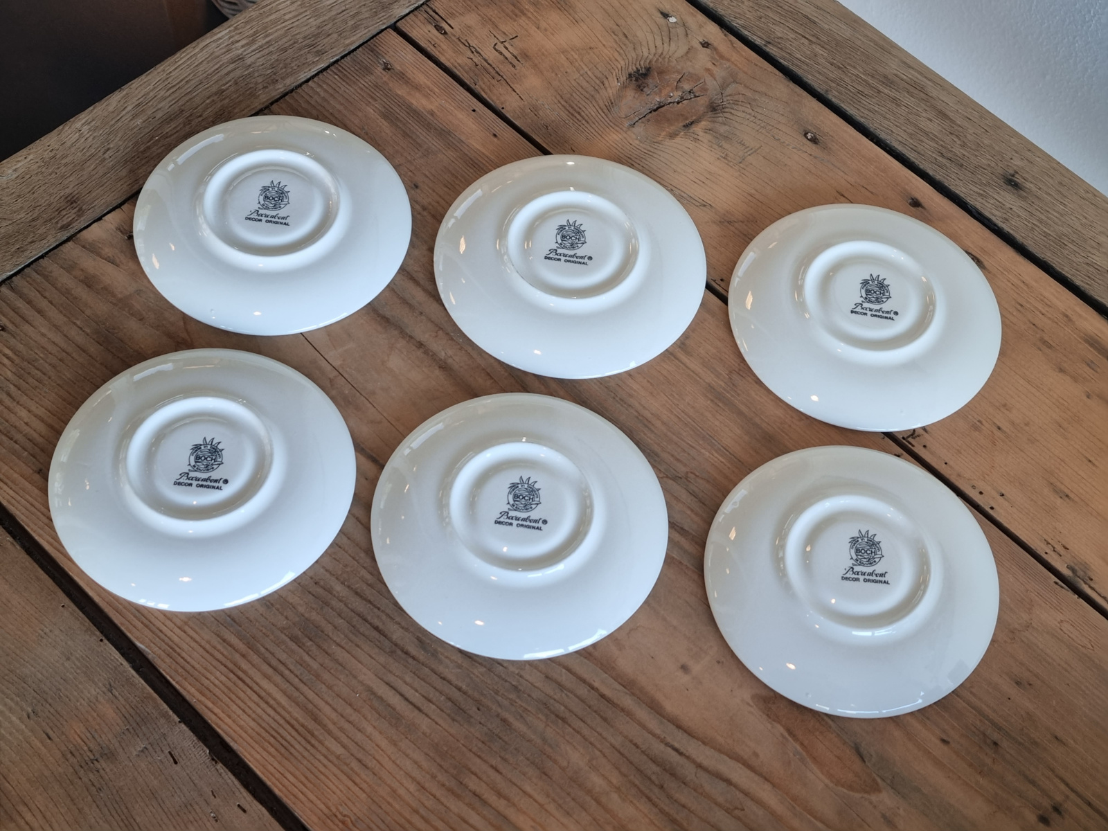 Boerenbont Boch set 6x Espresso Kop en schotel