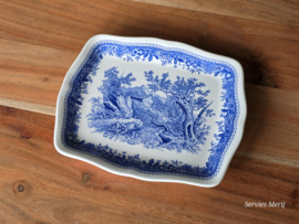 Villeroy en Boch Burgenland blauw schaaltje plateau 16 cm