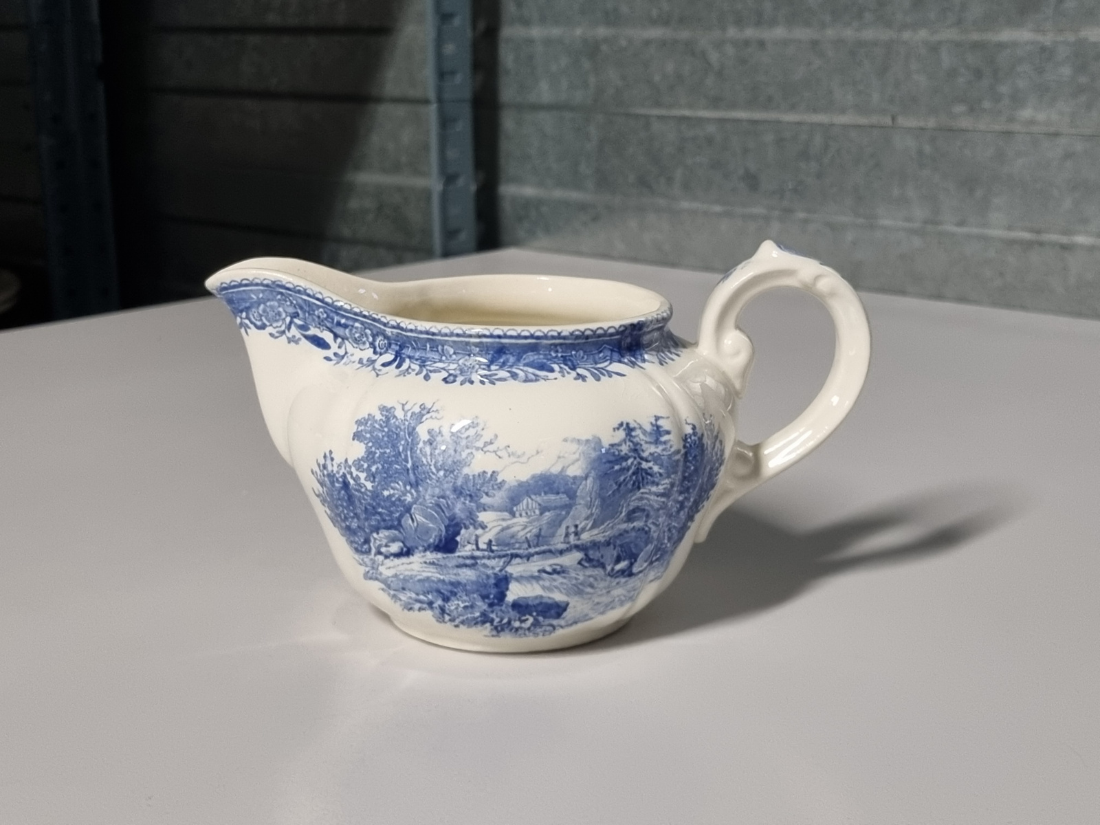 Villeroy en Boch Burgenland blauw Schenkkan 0,5 liter