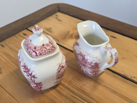 Engels rood Grindley Homeland roomstel