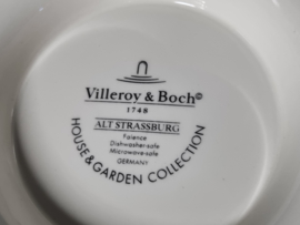 Villeroy en Boch Alt Strassburg Serveerschaal op voet 23 cm