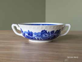 Villeroy en Boch Rusticana blauw losse Soepkom