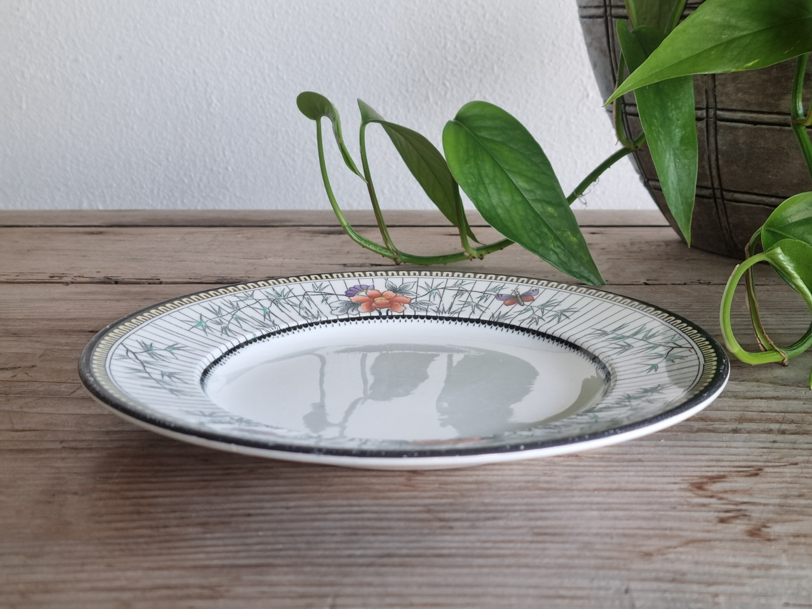 Petrus Regout decor Elvire Ontbijtbordje 20 cm