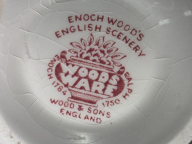 Engels rood Wood & Sons Woods Suikerpot