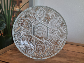Glas Vintage Serveerschaal 30,5 cm