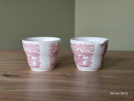 Engels rood English Ironstone Tableware EIT roomstel (paard en wagen)