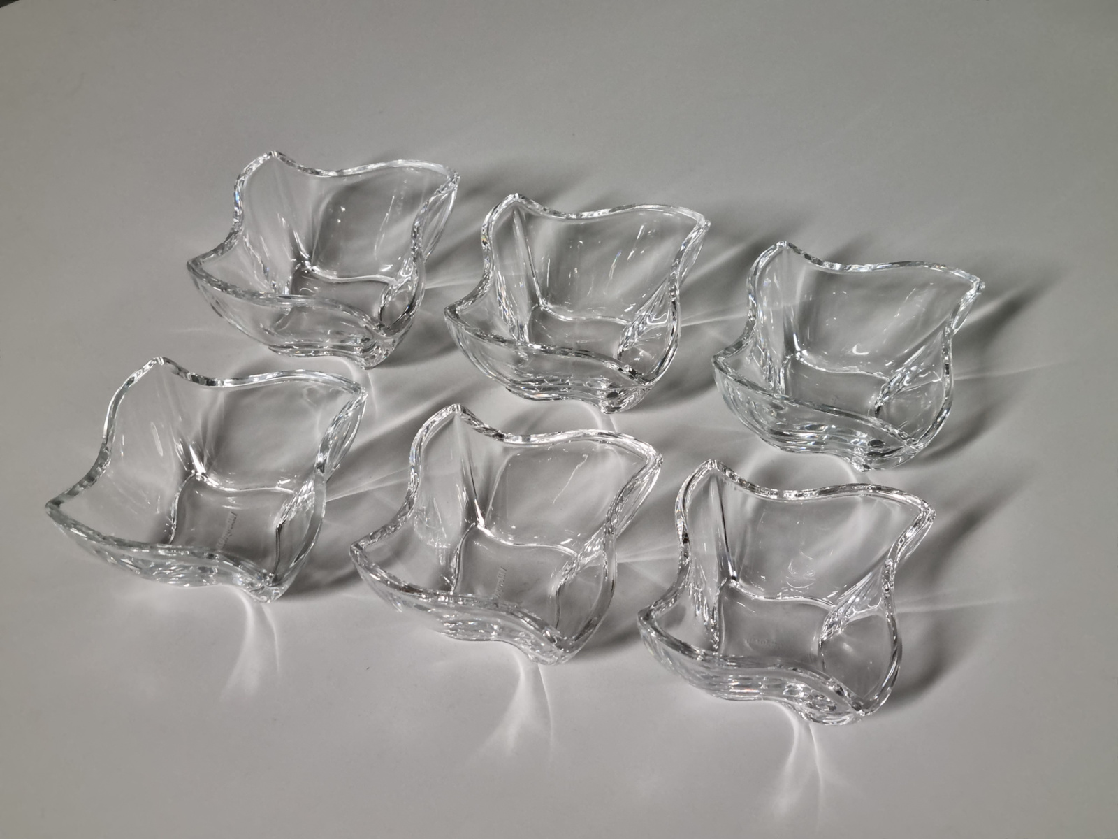 Villeroy en Boch decor New Wave set 6x Dessertschaaltje 7,5 cm