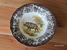 Engels Palissy Game Series diep bord 22,5 cm (afb. zwijn)