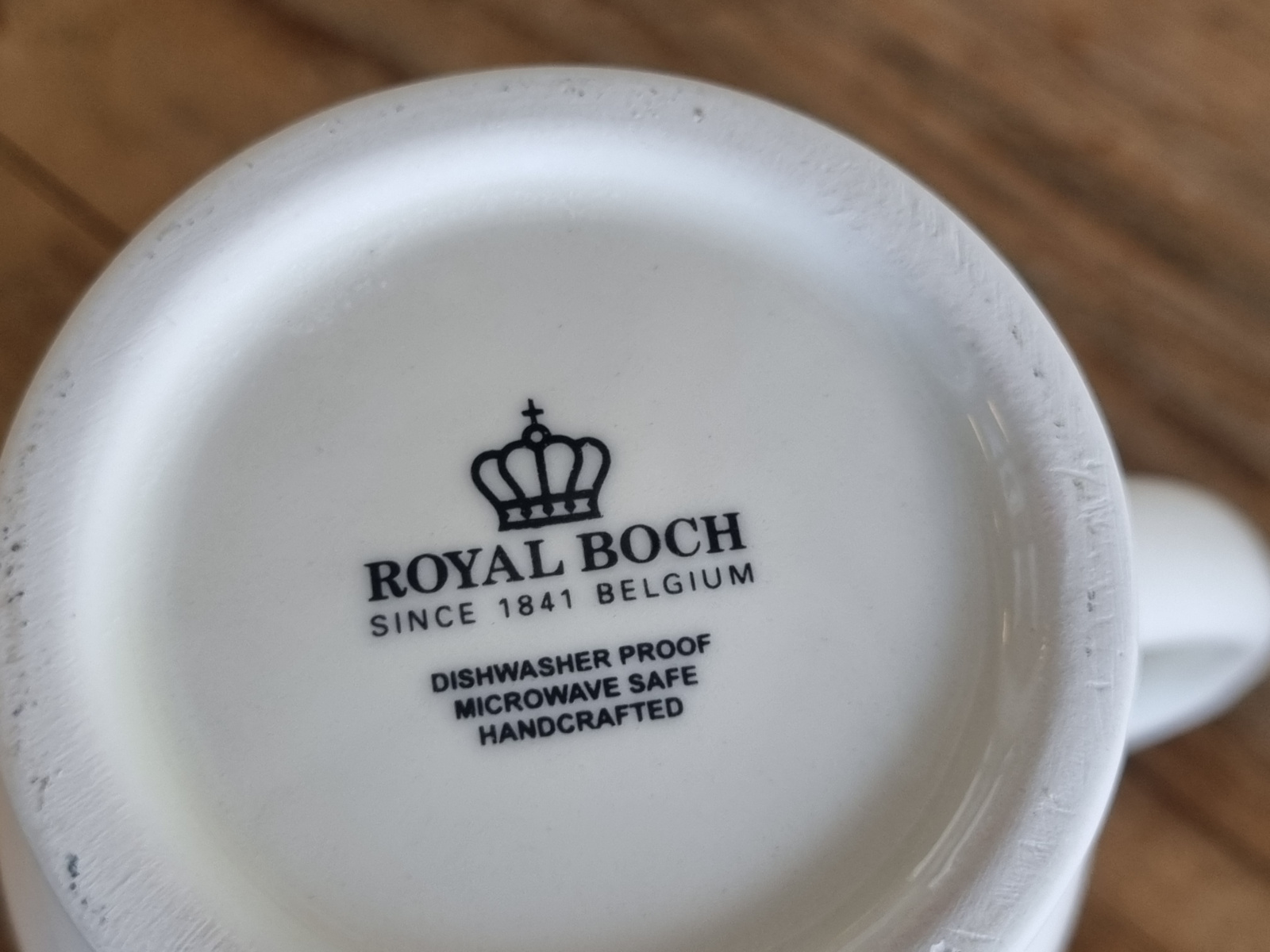 Royal Boch Kitchen Mazagran Mok op voetje met oor