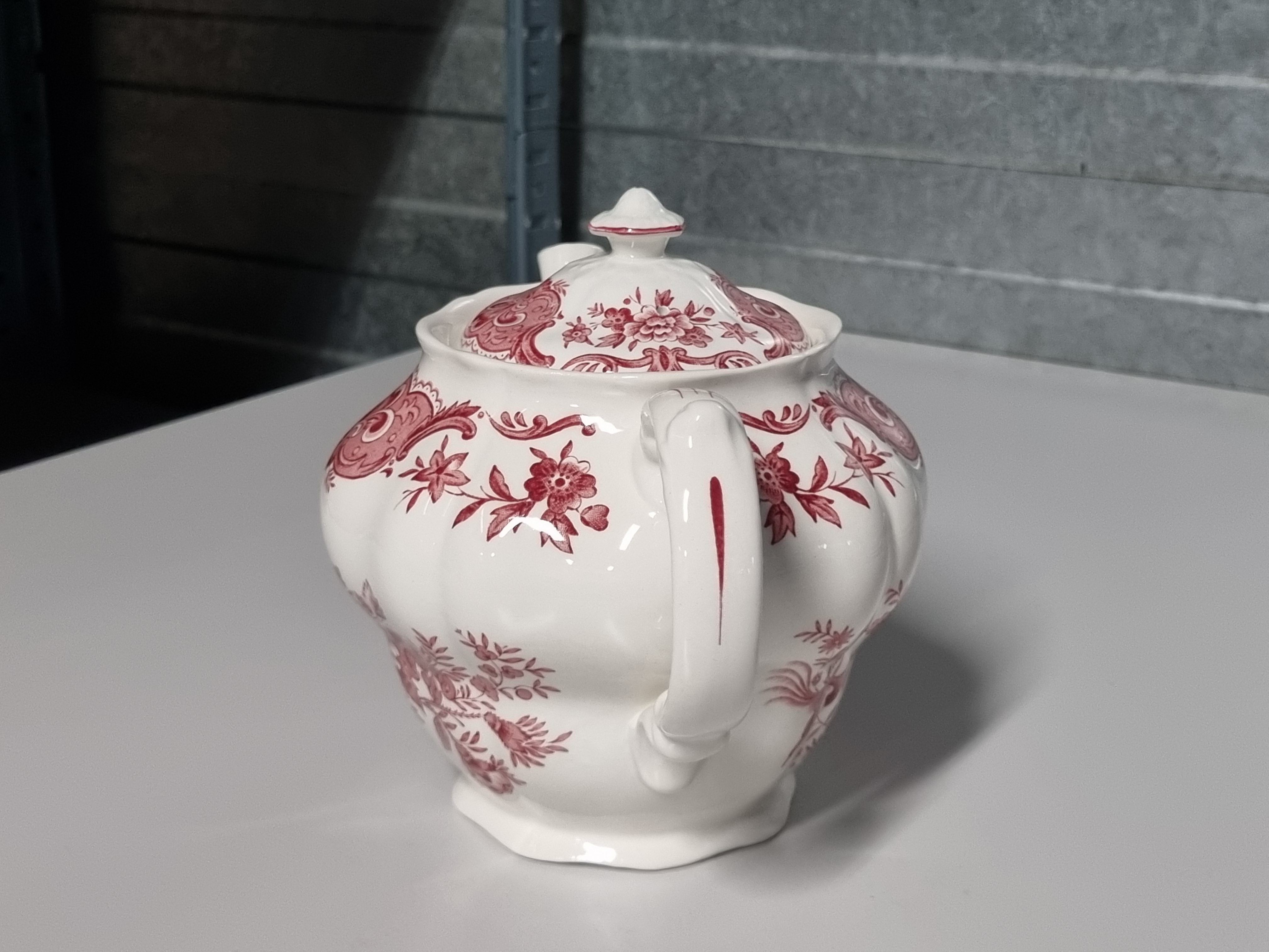 Engels rood Ridgway Windsor Theepot