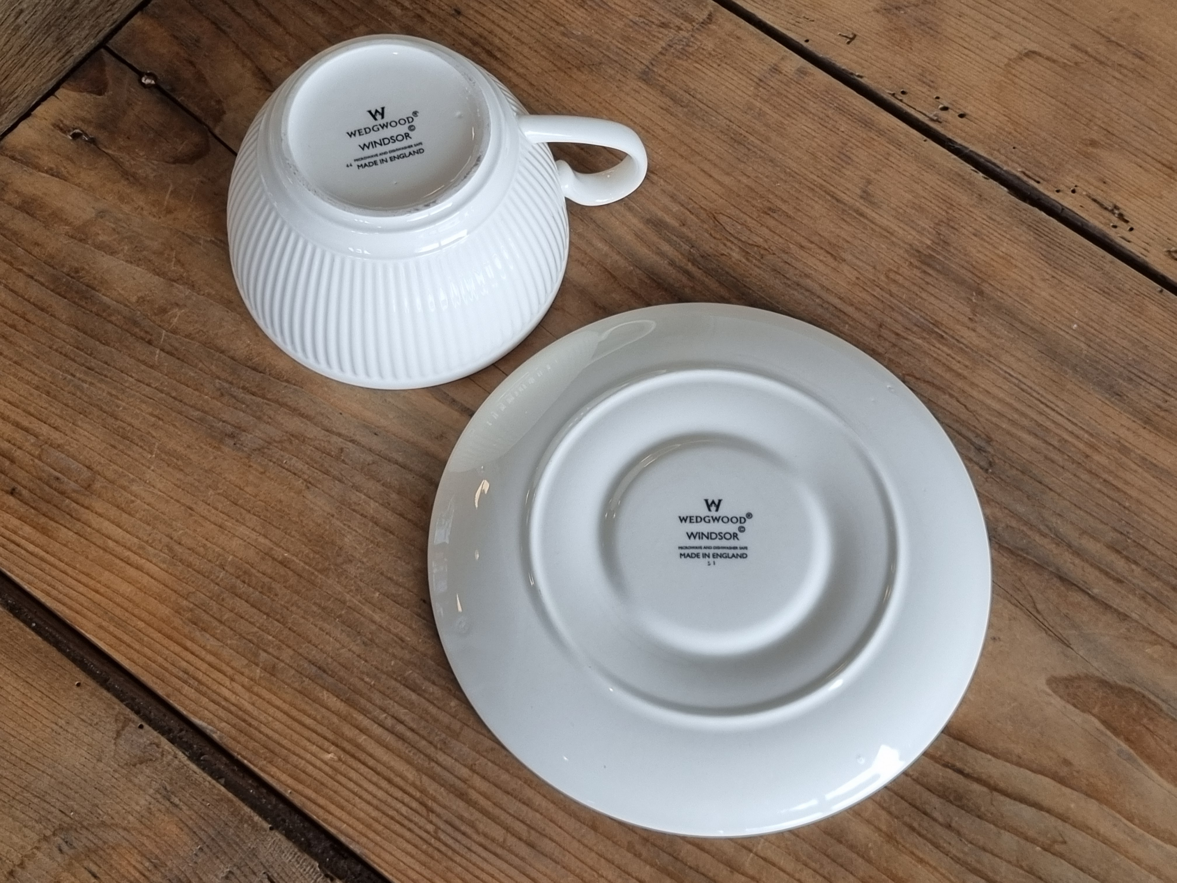 Wedgwood Windsor soepkom met schotel