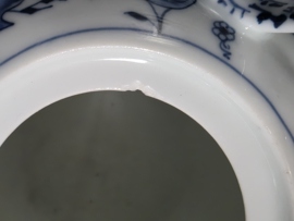 Zwiebelmuster onbekend merk Chocoladeketel mrt koperen greep