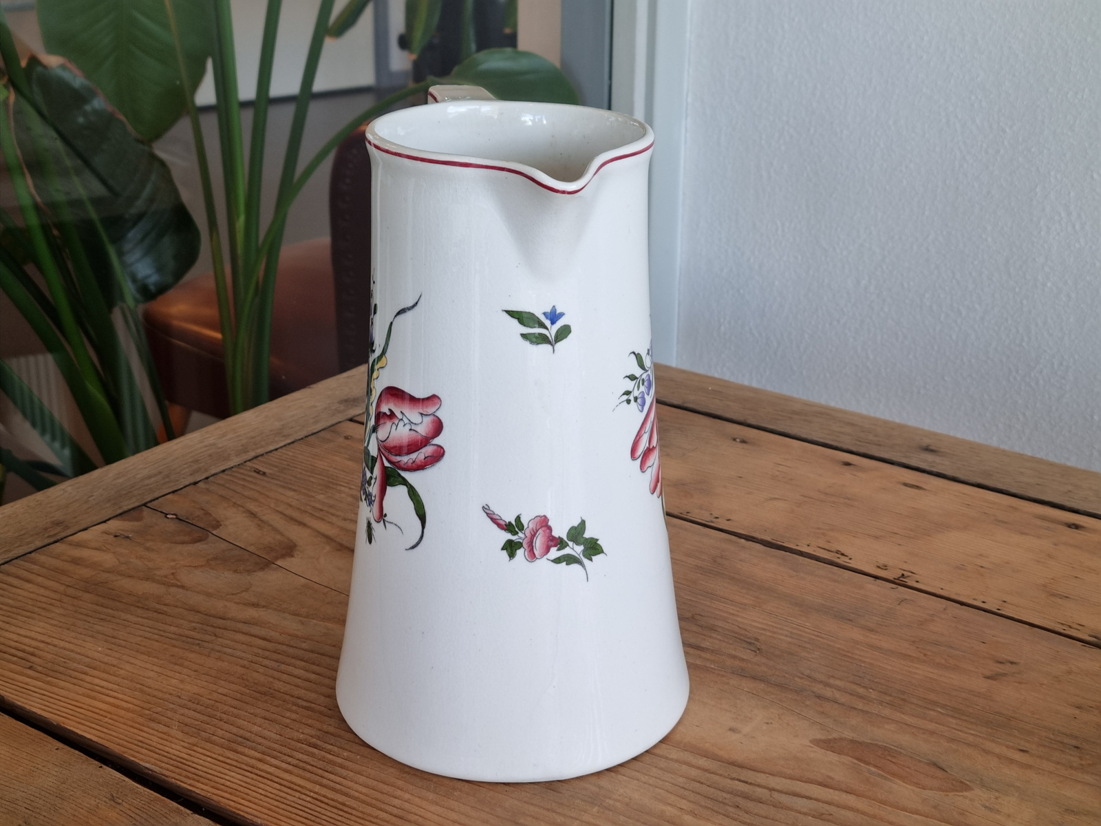 Societe Ceramique Alt Strassbourg Amstelkan 23,5 cm