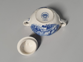 Villeroy en Boch Burgenland blauw Suikerpot (gewoon model)