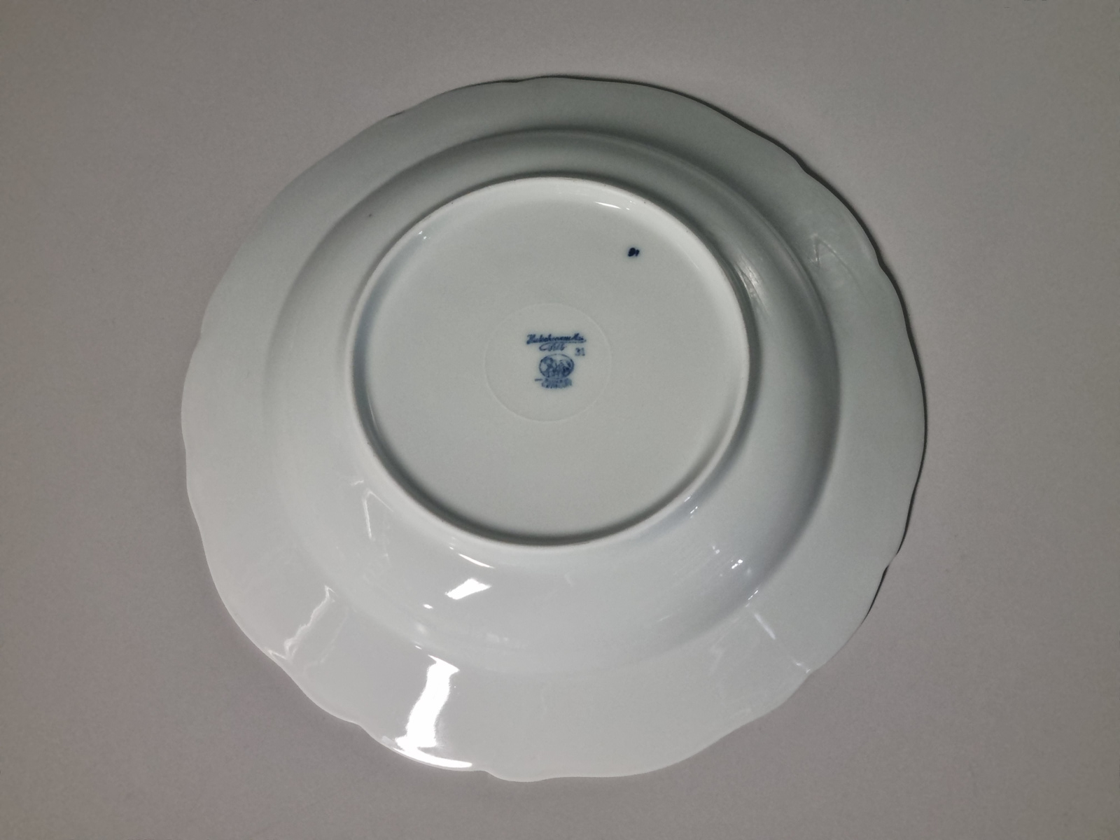 Zwiebelmuster Hutschenreuther Diep Pasta Curry Bord 25,5 cm