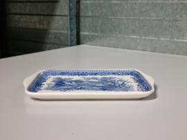 Villeroy en Boch Burgenland blauw Roomstelletje (klein model) op plateau