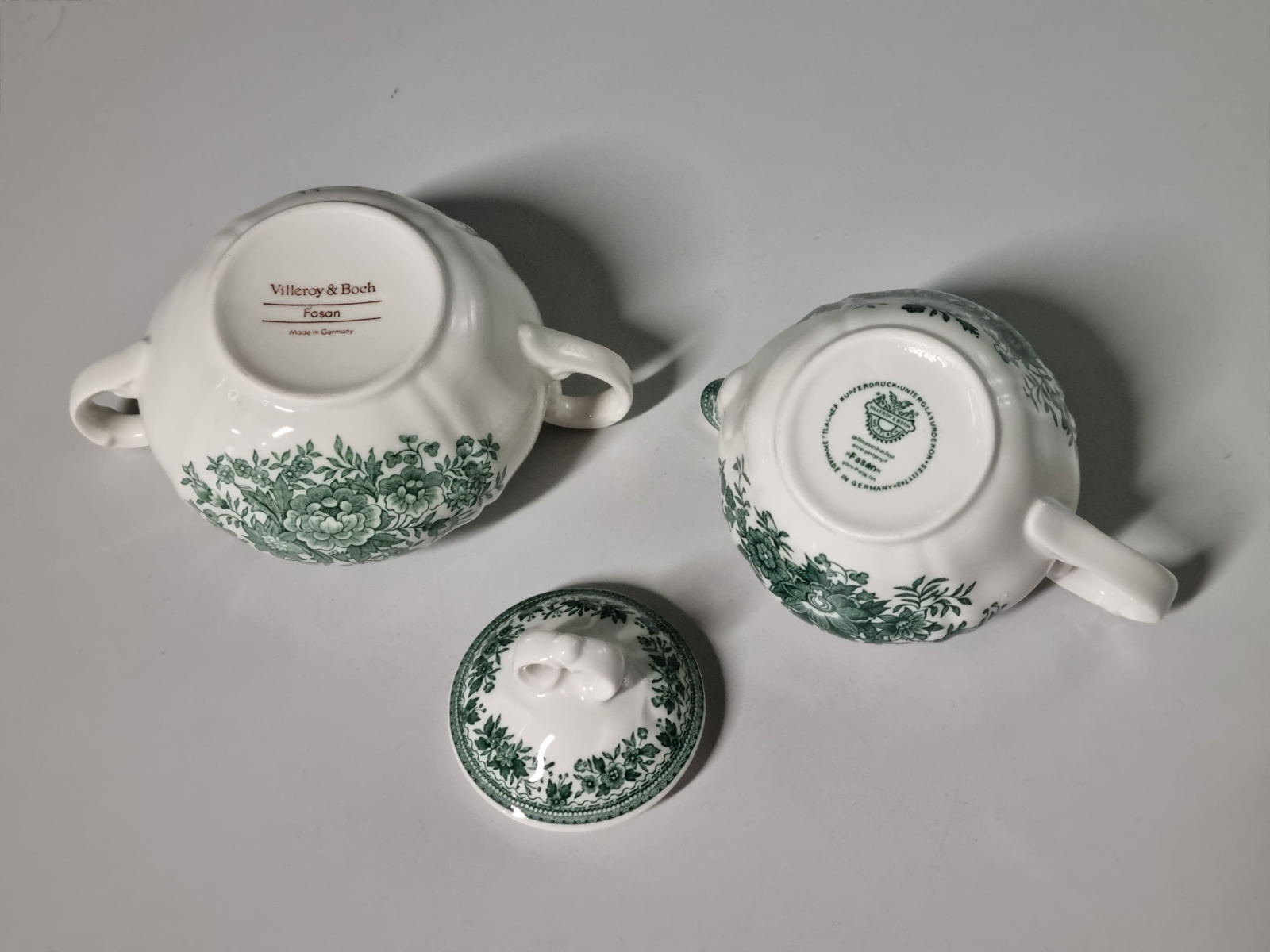 Villeroy en Boch Fasan groen roomstel