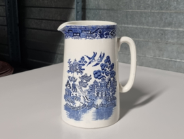Engels blauw Blue Willow Waterkan Schenkkan 18 cm