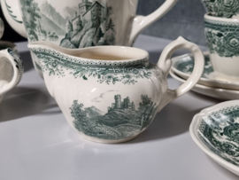 Villeroy en Boch Burgenland groen Koffieservies 8-pers.