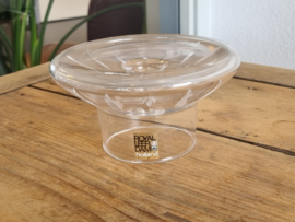 Leerdam Glas Vintage Kaarsenkandelaar
