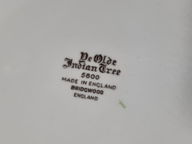 Engels bruin Bridgwood De Olde Indian Tree vierkante schaal 23,5 cm