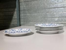 Zwiebelmuster Regout set 5x Bord 20 cm