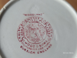 Engels rood Wood & Sons Woodland schenkkannetje