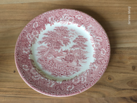 Engels rood English Ironstone Tableware EIT dinerbord 24,5 cm (hooiwagen)
