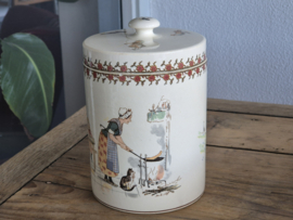 Frans Sarreguemines Enfants hoge Voorraadpot 16 cm