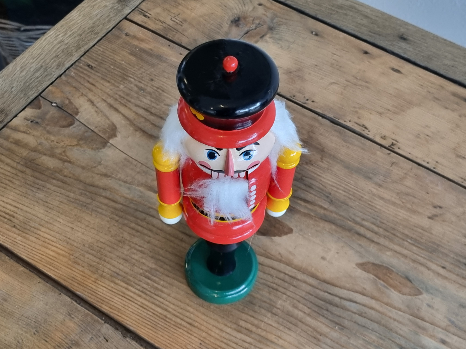 Vintage Grote Notenkraker uit Beieren 27,5 cm