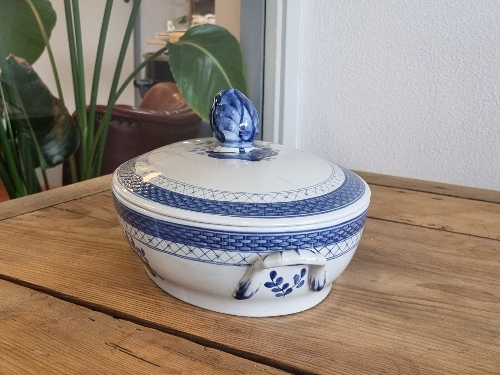 Royal Copenhagen Tranquebar Trankebar Dekschaal Terrine
