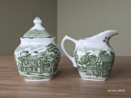 Engels groen Grindley Country Inns Roomstel