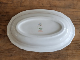Frans GIEN decor Oiseaux de Paradis hoge Schaal 26 cm