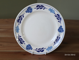 Royal Boch Boerenbont blauw Boerenblauw dinerbord 25,5 cm
