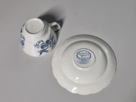 Engels Ridgway Windsor blauw kop en schotel