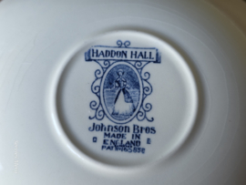 Engels blauw Johnson Bros Haddon Hall serviesset 2 personen
