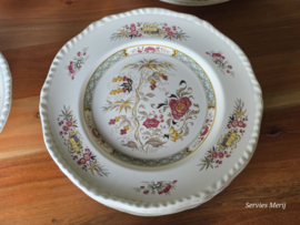 Engels gekleurd Adams Jeddo eetservies 14 personen